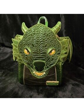 Loungefly B.A.M. Green Dragon NWT